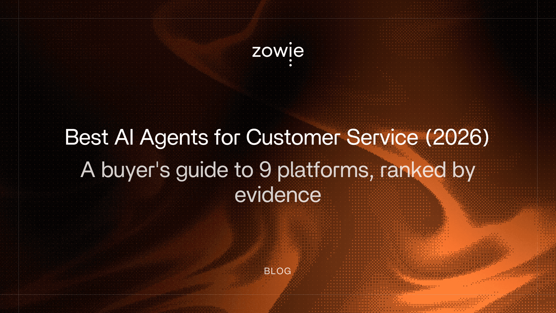 Hero image for Best AI Agents for Customer Service in 2026 Buyer's Guide