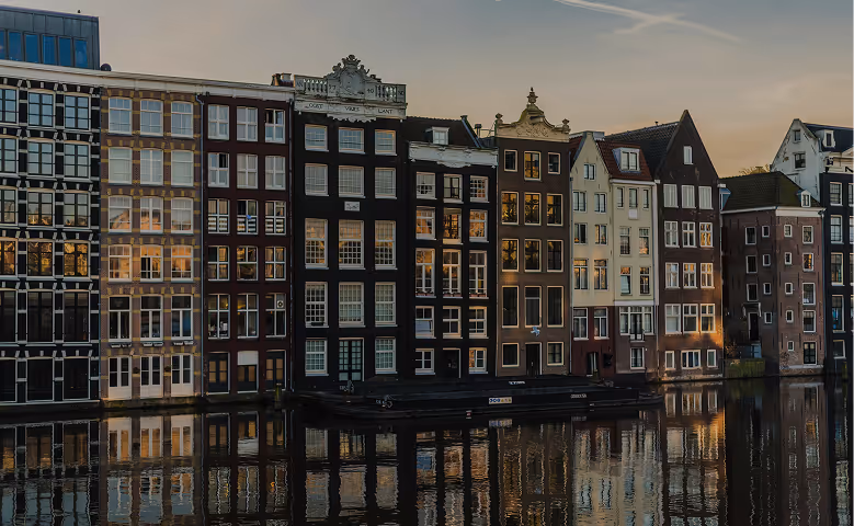 Amsterdam cityscape
