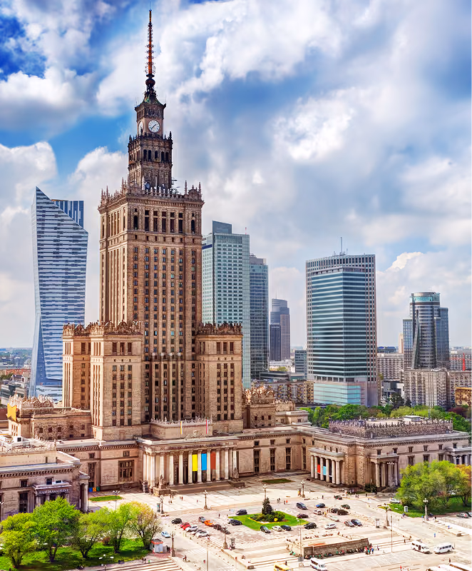 Warsaw cityscape
