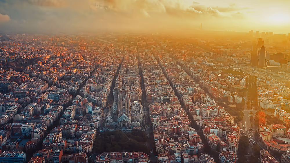 Barcelona cityscape